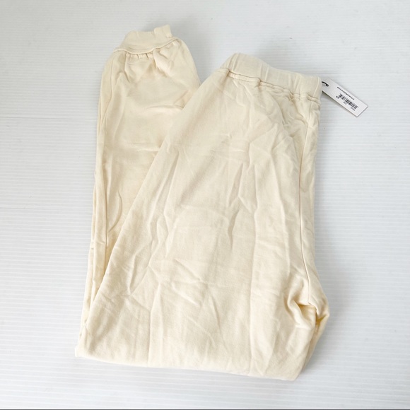 Vitamin A NWT Ecosoft Joggers Ecru, S - Picture 7 of 9